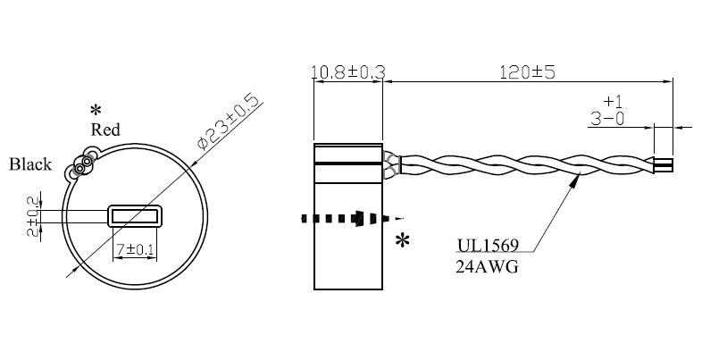 transformador de corriente CT101W