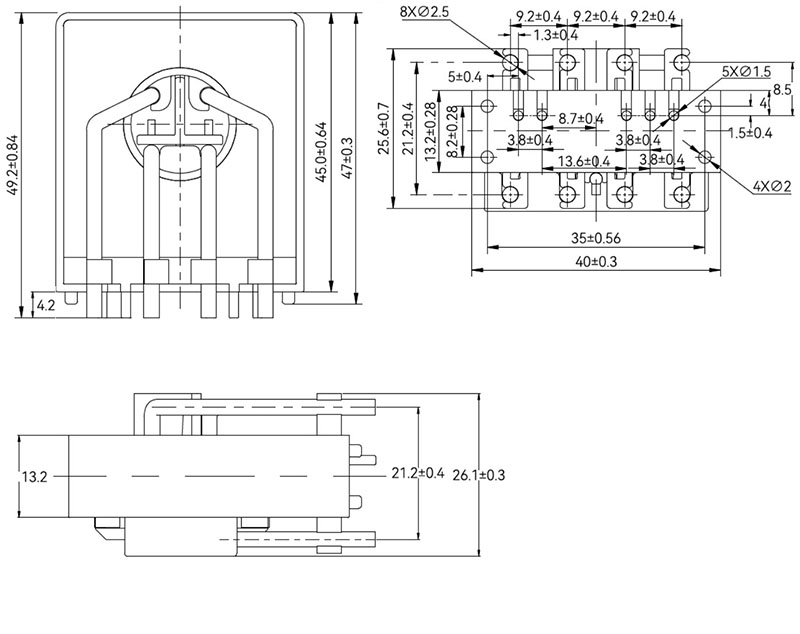 Sensor de corriente residual tipo A + 6 mA CC RCD32 E11T Sensor de corriente residual tipo A + 6 mA CC RCD32 E11T