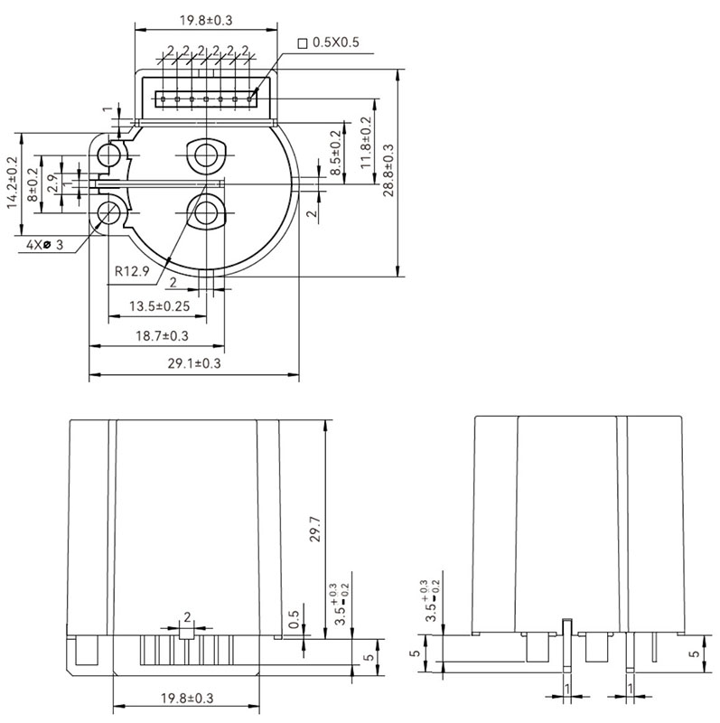 Sensor de corriente residual tipo A + 6 mA CC RCJ40 E12SS Sensor de corriente residual tipo A + 6 mA CC RCJ40 E12SS