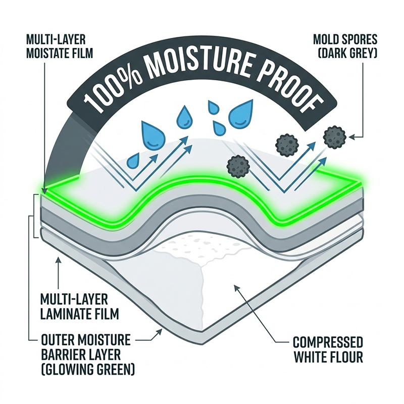 prevent flour oxidation