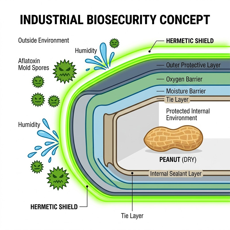 prevent peanut oxidation