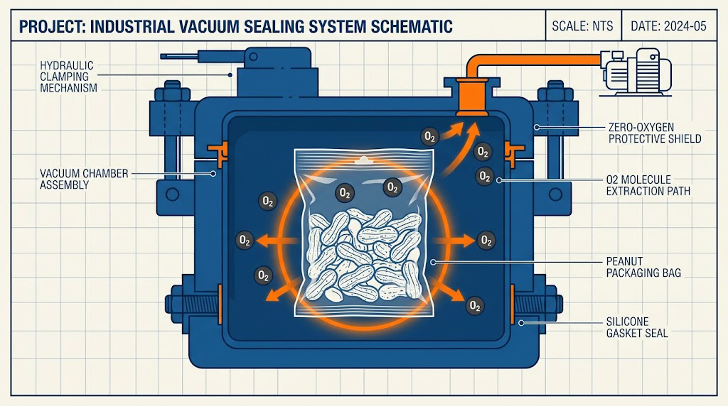 peanut vacuum packaging machine
