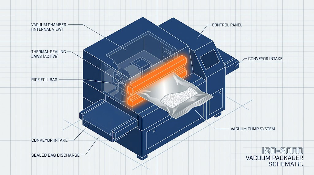 rice vacuum packaging machine