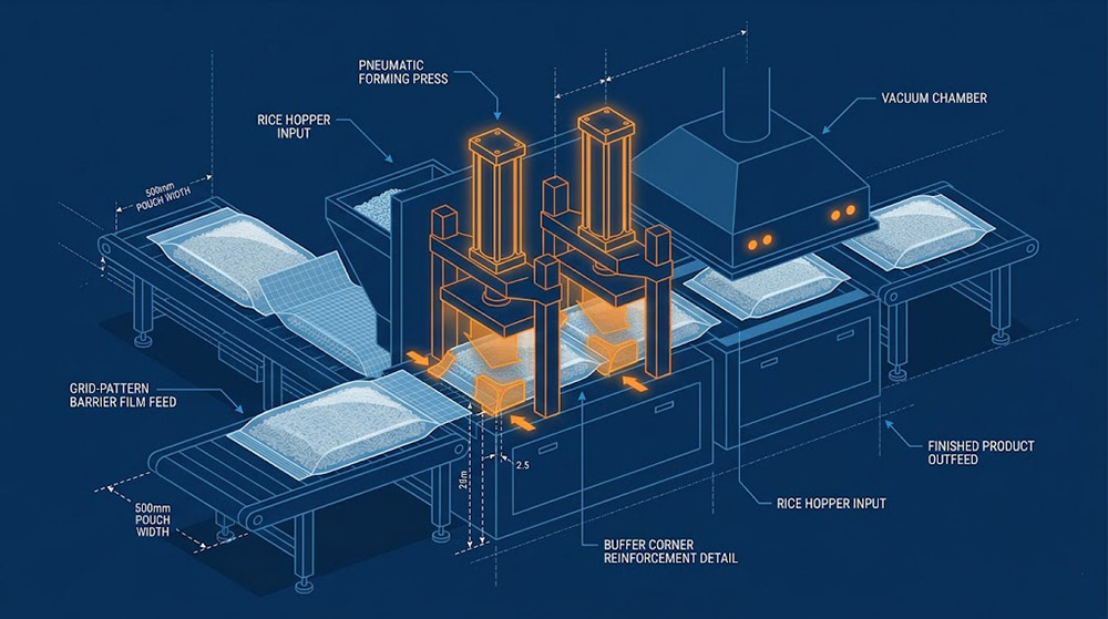 rice vacuum packaging machine