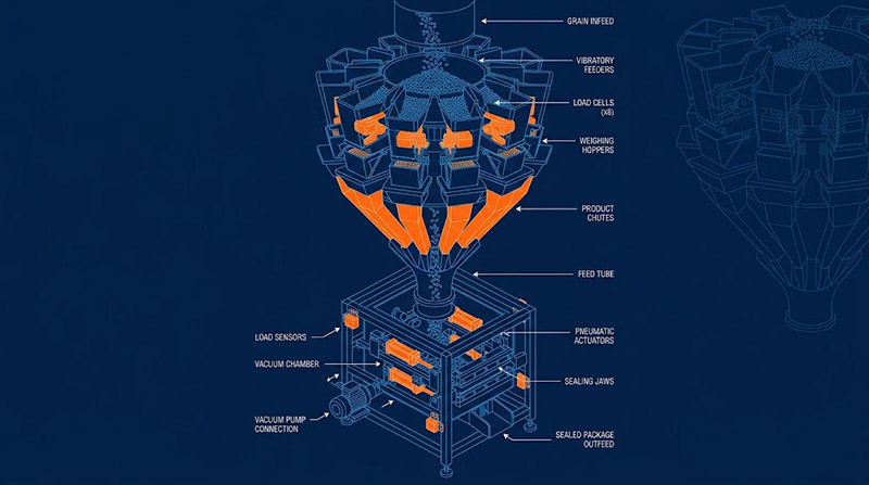 rice vacuum packaging machine