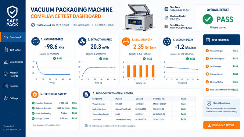 vacuum packaging machine