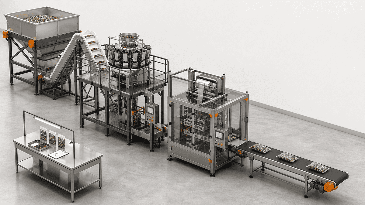 seed vacuum packaging line