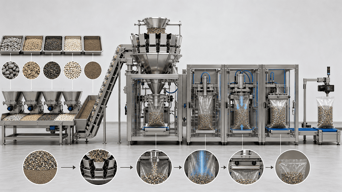 industrial vacuum packaging machine