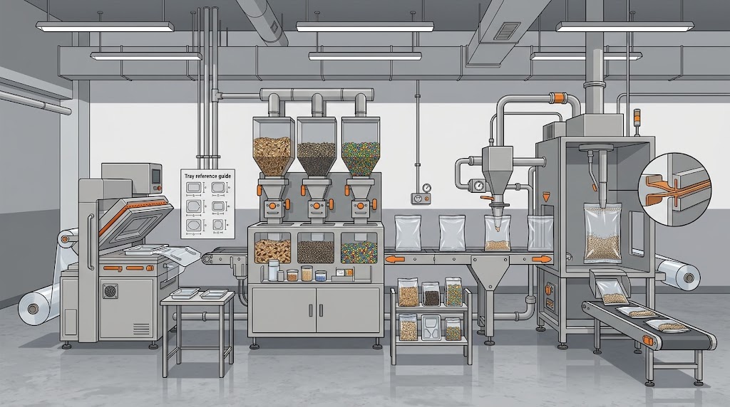granular material packaging machine