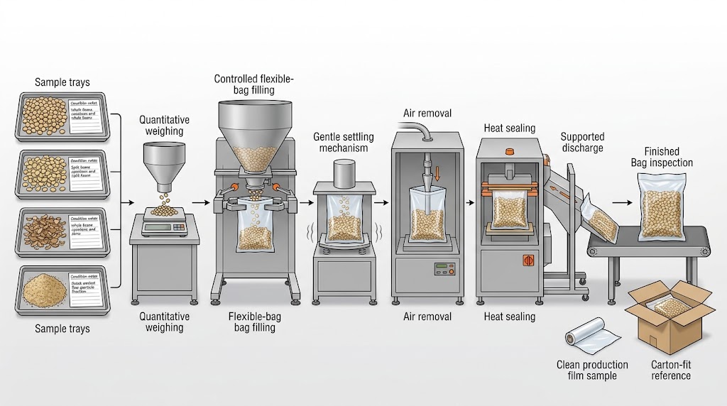 soybean vacuum packing machine