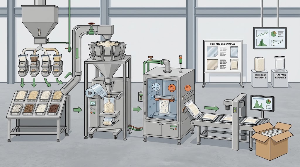 rice vacuum packaging machine