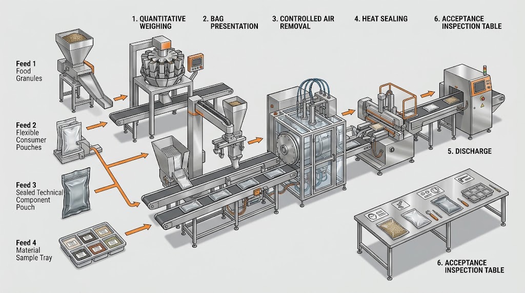 industrial vacuum packaging machine
