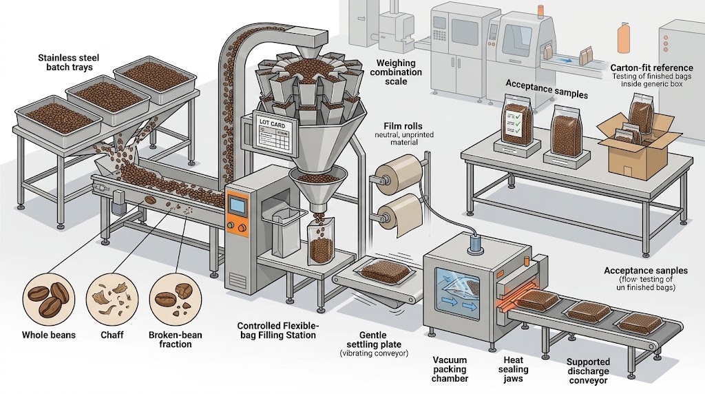 coffee vacuum packaging machine