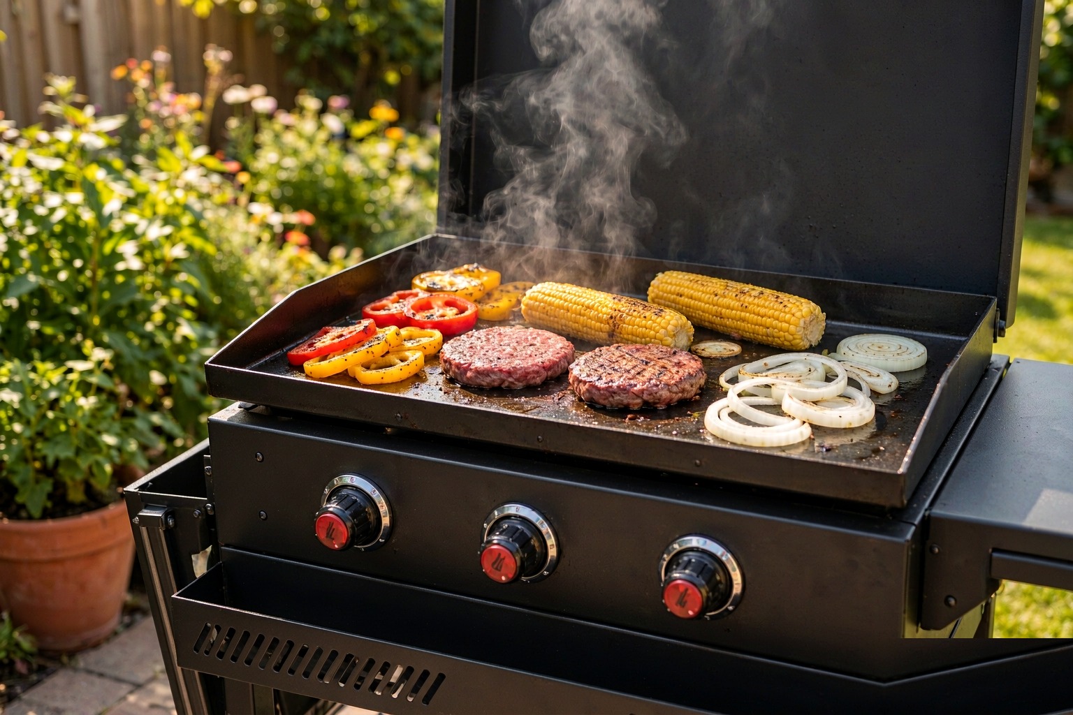 gas grill