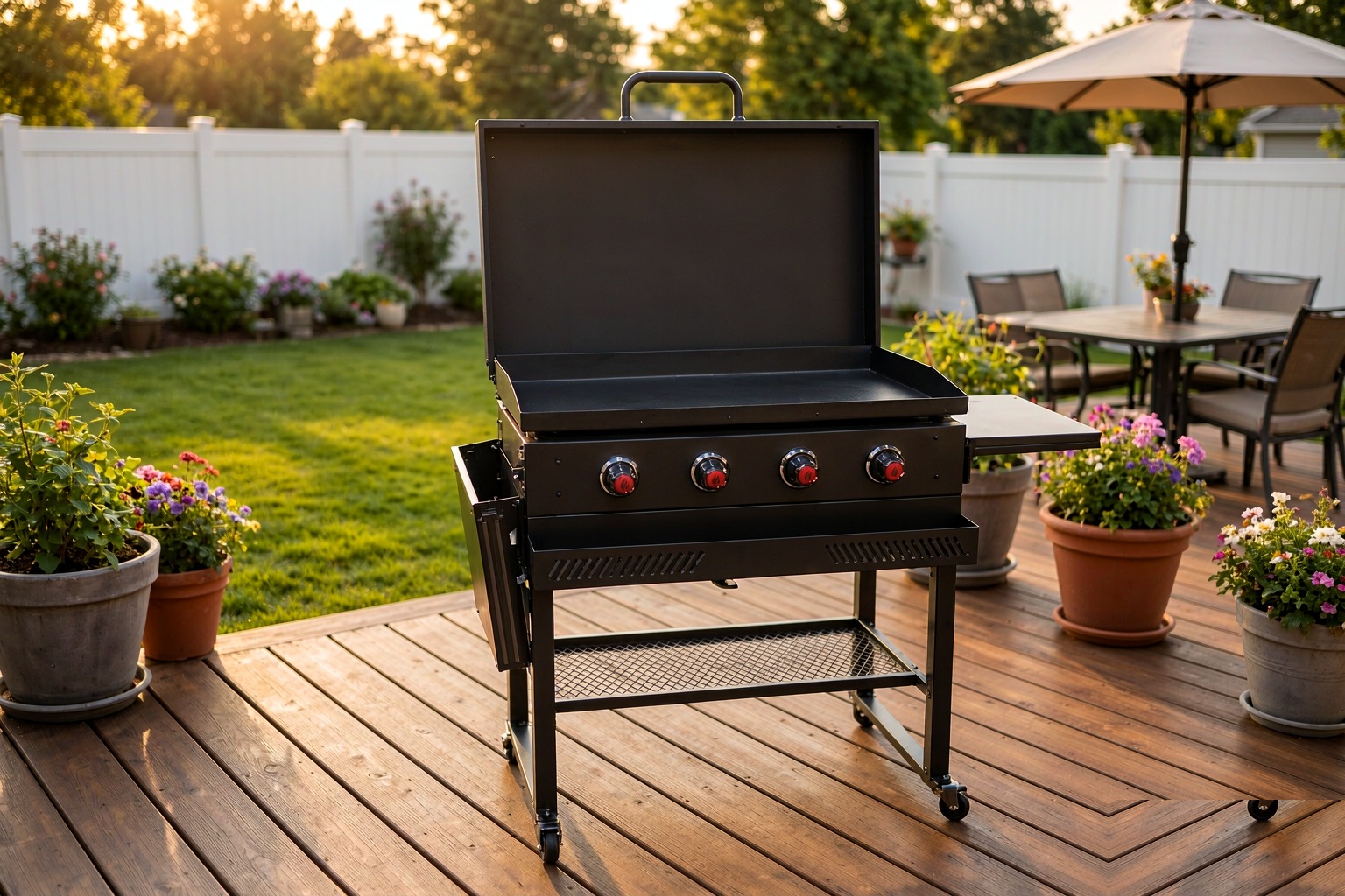 outdoor gas grill