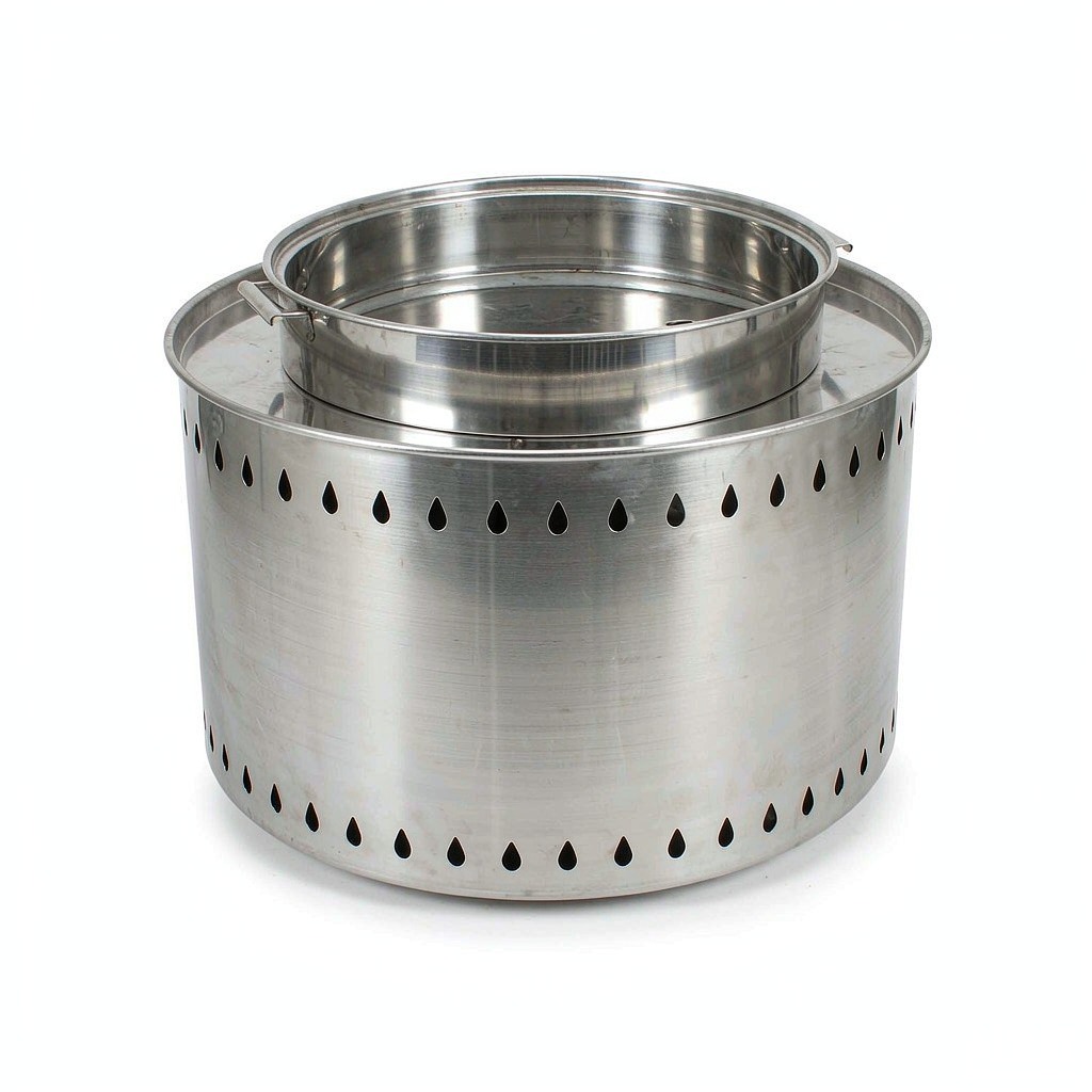 stainless steel fire pit