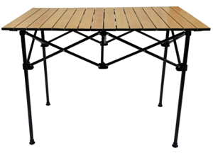 Outdoor barbecue table