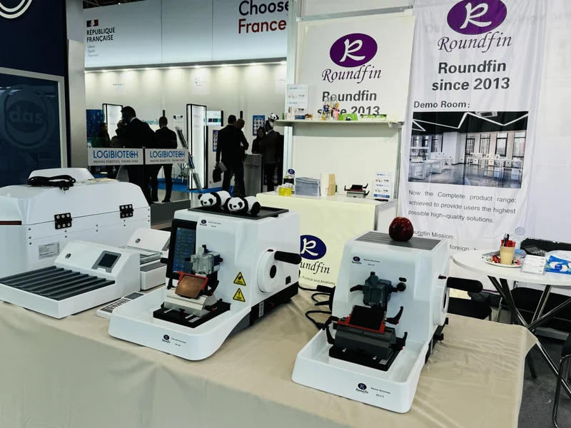 Roundfin exhibition booth at MEDICA 2024 Düsseldorf