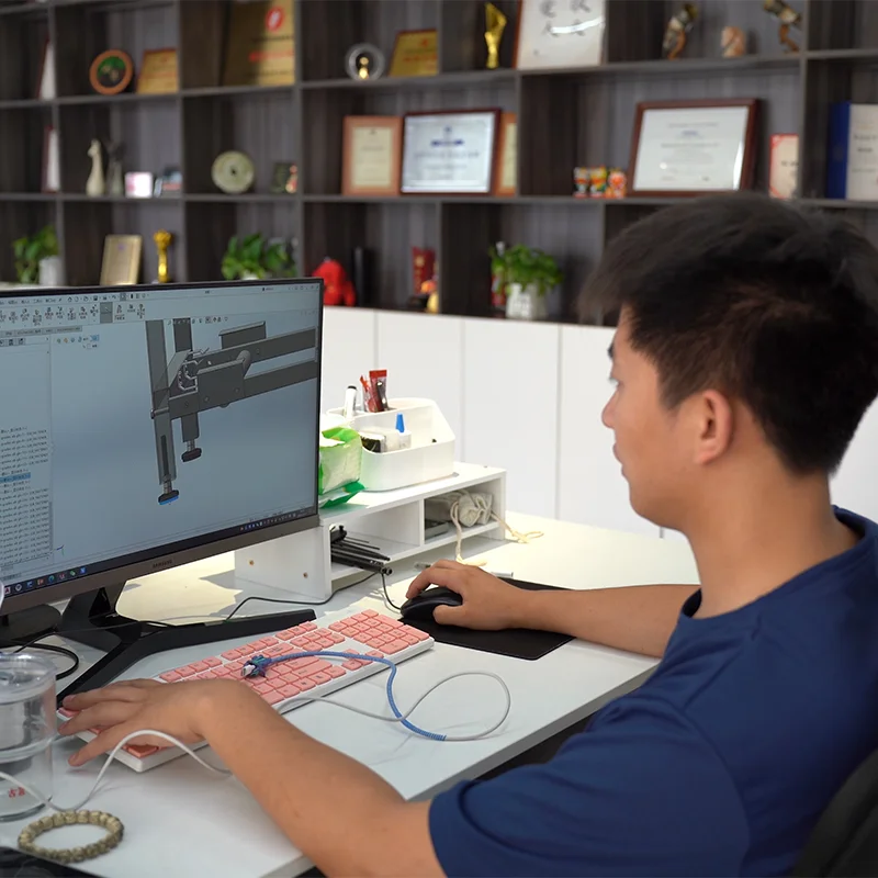 Roundfin engineers designing equipment specifications