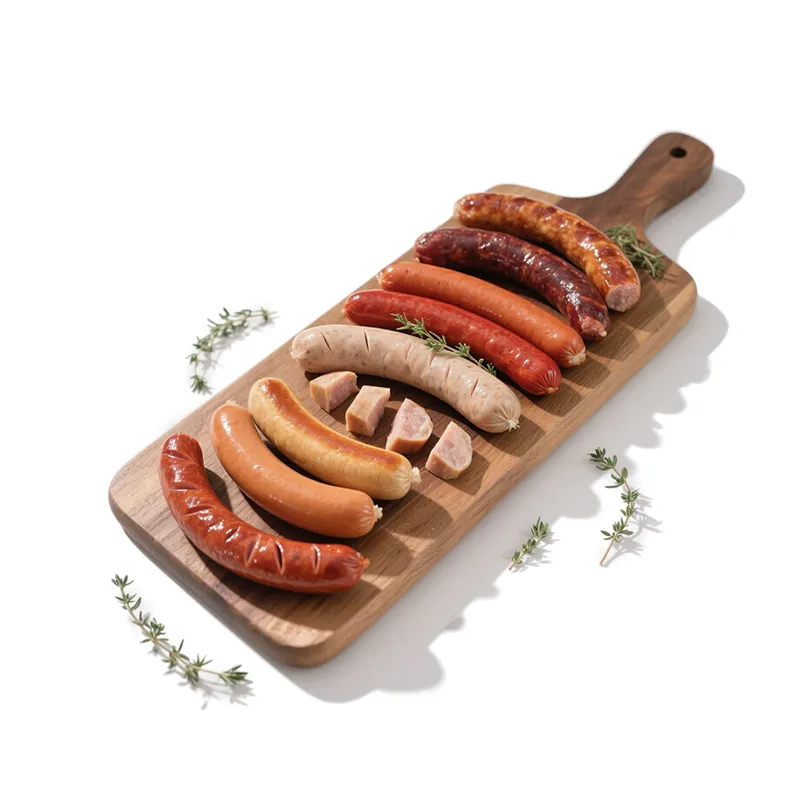 Meat processing production line for sausage manufacturing - high-performance industrial machines