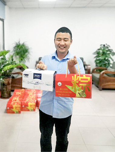 Festival Gift Presentation - Employee Care Initiative