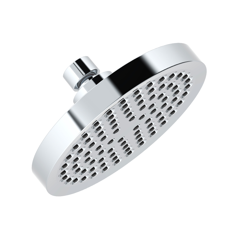 chrome shower head