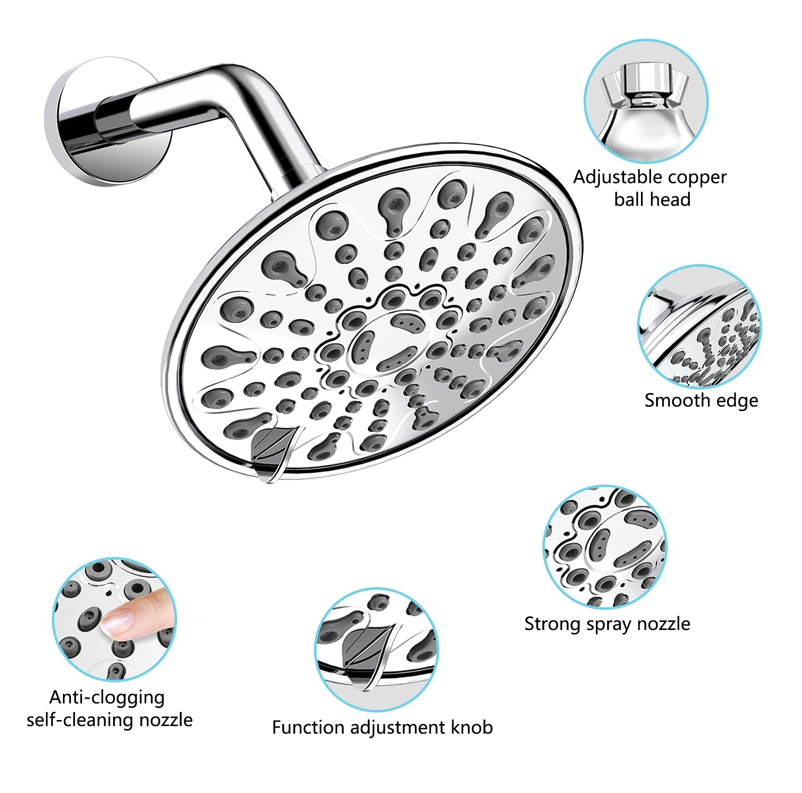 chrome rain shower chrome rain shower