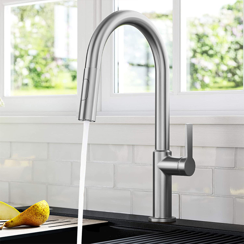 pull-out kitchen faucets