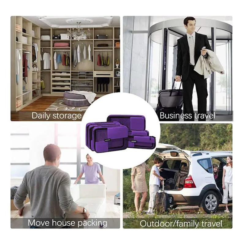 suitcase packing cubes