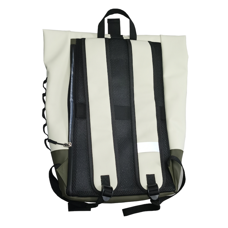 leather roll top rucksack leather roll top rucksack