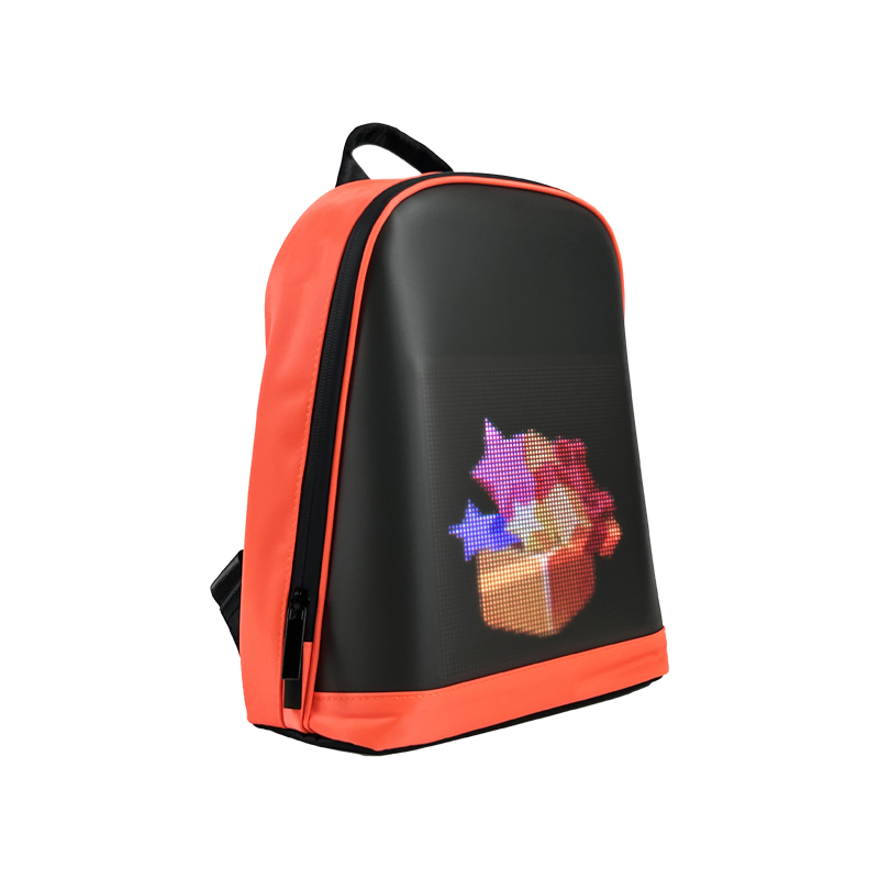 led pixel backpack