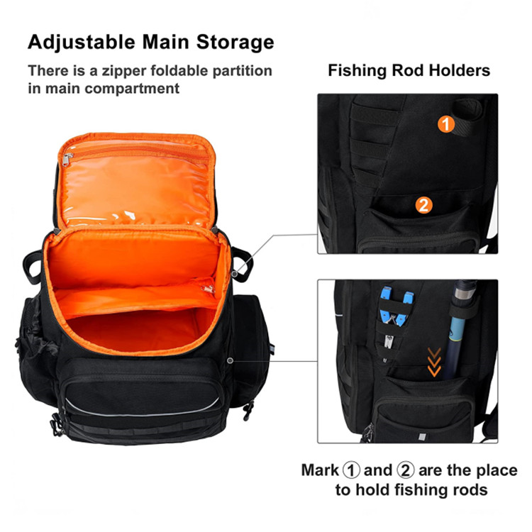 fishing tackle backpack