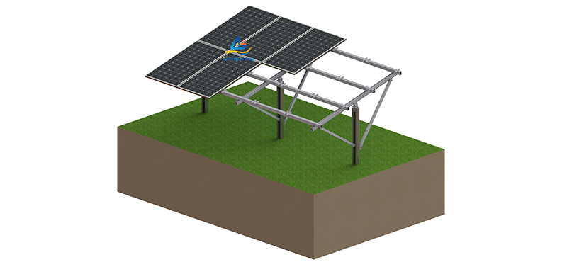 Hat type pole Solar Ramming Pile