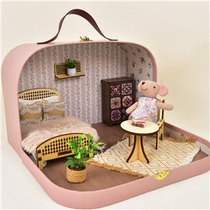 miniature wooden chair