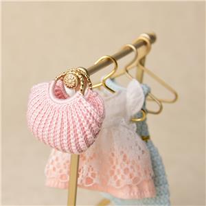 knitted mini bag