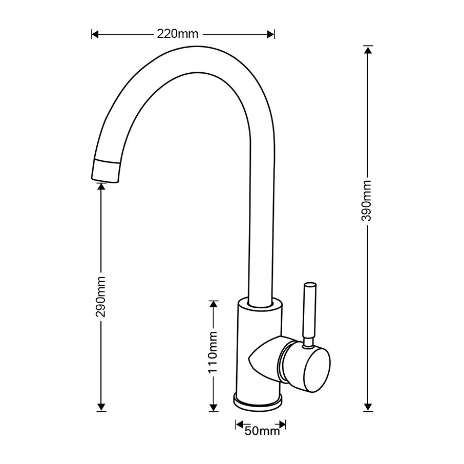 stylish kitchen faucet