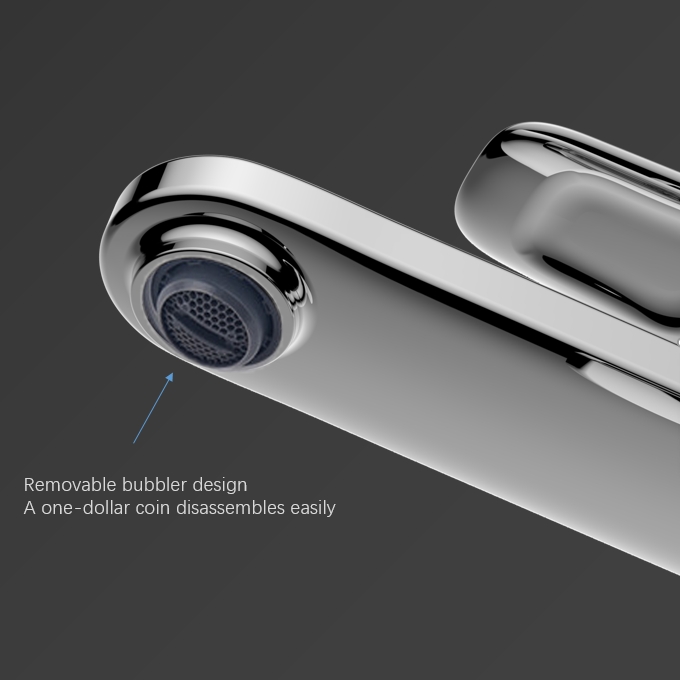 single hole bathroom faucet