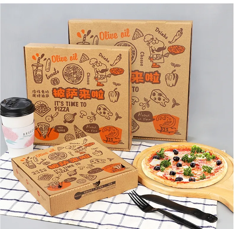 pizza packaging box