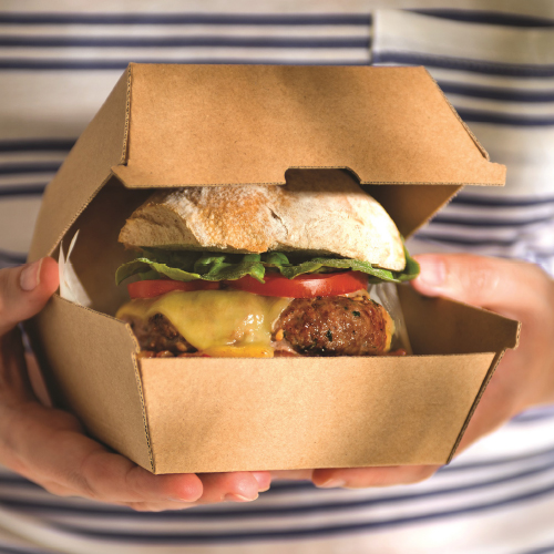fast food burger box