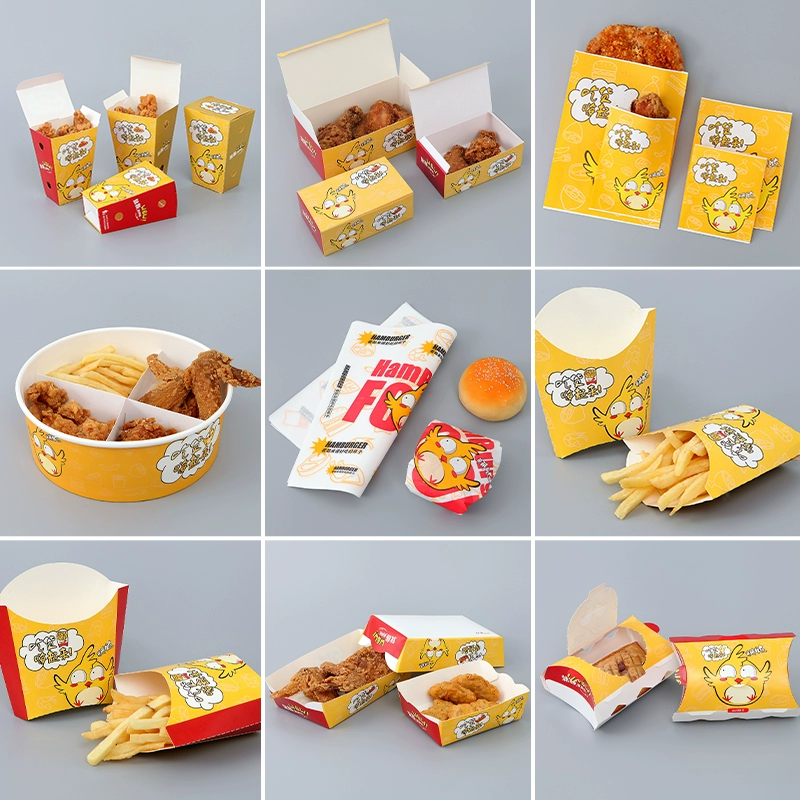 fast food packaging box