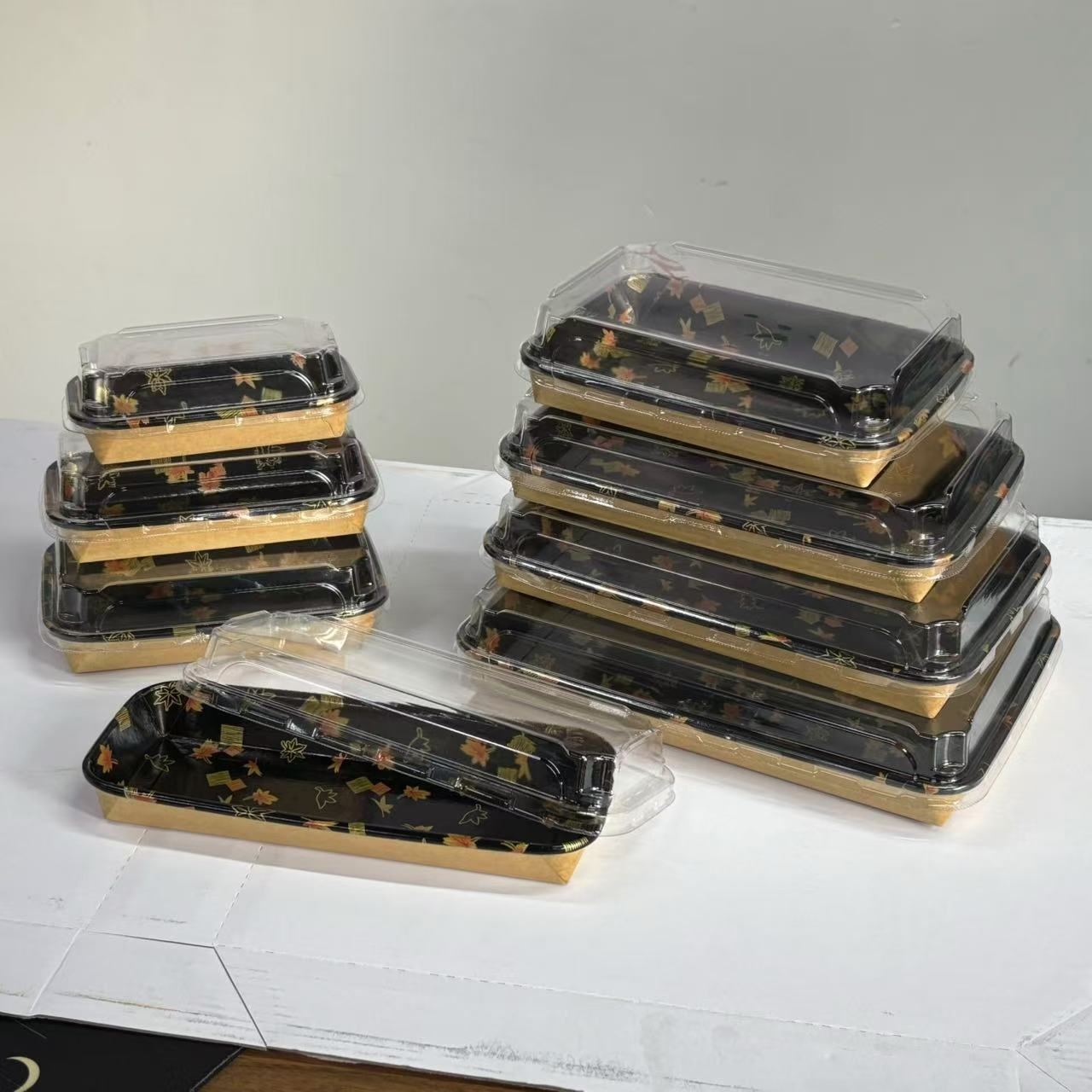 sushi boxes