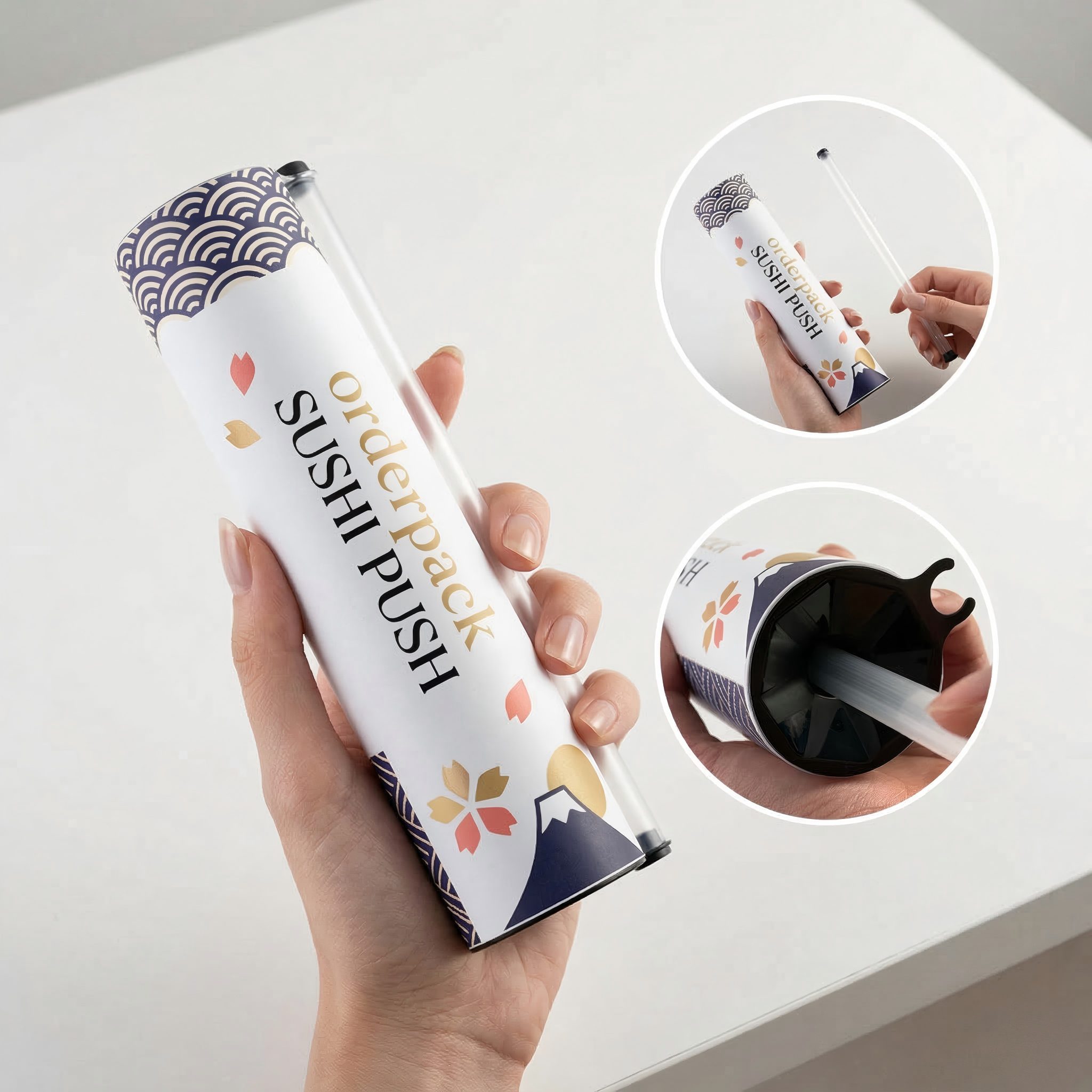 paper sushi container