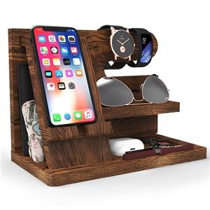Wood docking station
