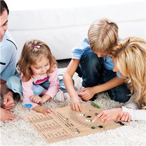 wooden chess board set