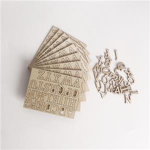 Handcrafted Wooden Alphabet Letters