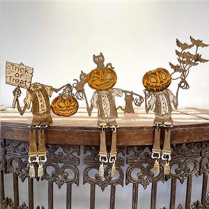 Halloween Thriller Pumpkin Man Set