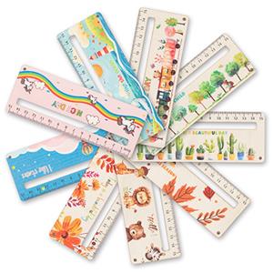 Wooden learning ruler for children