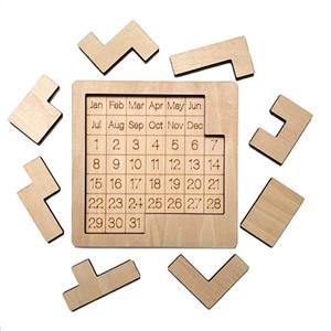 Tetris wooden puzzle