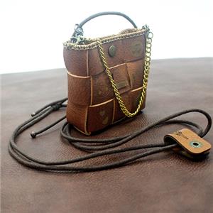 leather earphone bag