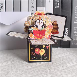 birthday card surprise pop-up box